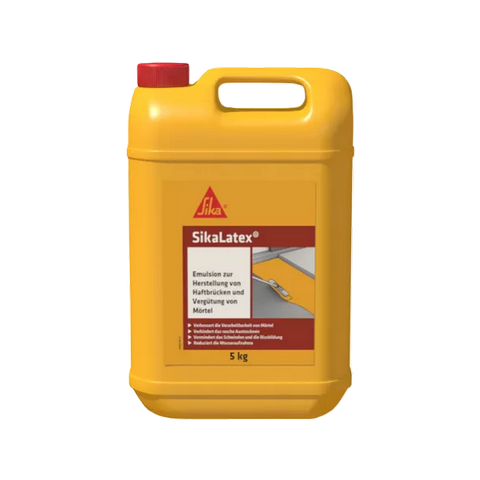 Адгезійна добавка для цементних розчинів Sika SikaLatex, 5 кг