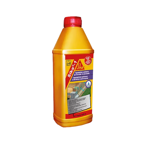 Гідрофобізуюча добавка для розчинів Sika-1 Moerteldicht, (1 кг)