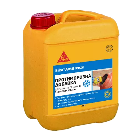 Протиморозна добавка-пластифікатор Sika Antifreeze Arktika, (5 кг)