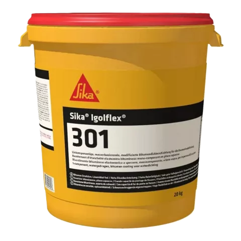 Рідка бітумно-полімерна мембрана Sika Igolflex-301, (20  кг )