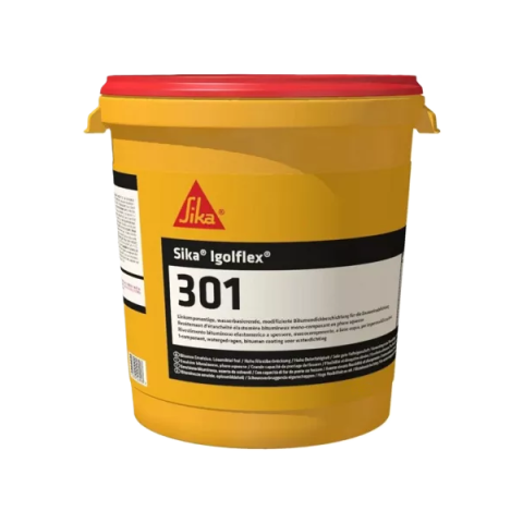 Рідка бітумно-полімерна мембрана Sika Igolflex-301, (5 кг )