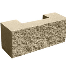 Блок декоративний рядовий повнотілий Silta Brick кольоровий