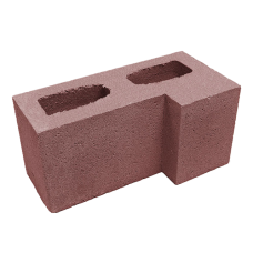 Блок гладкий кутовий Silta Brick кольоровий 
