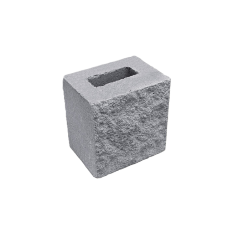 Напівблок декоративний Silta Brick сірий